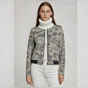 Camouflage Bomber Jacket